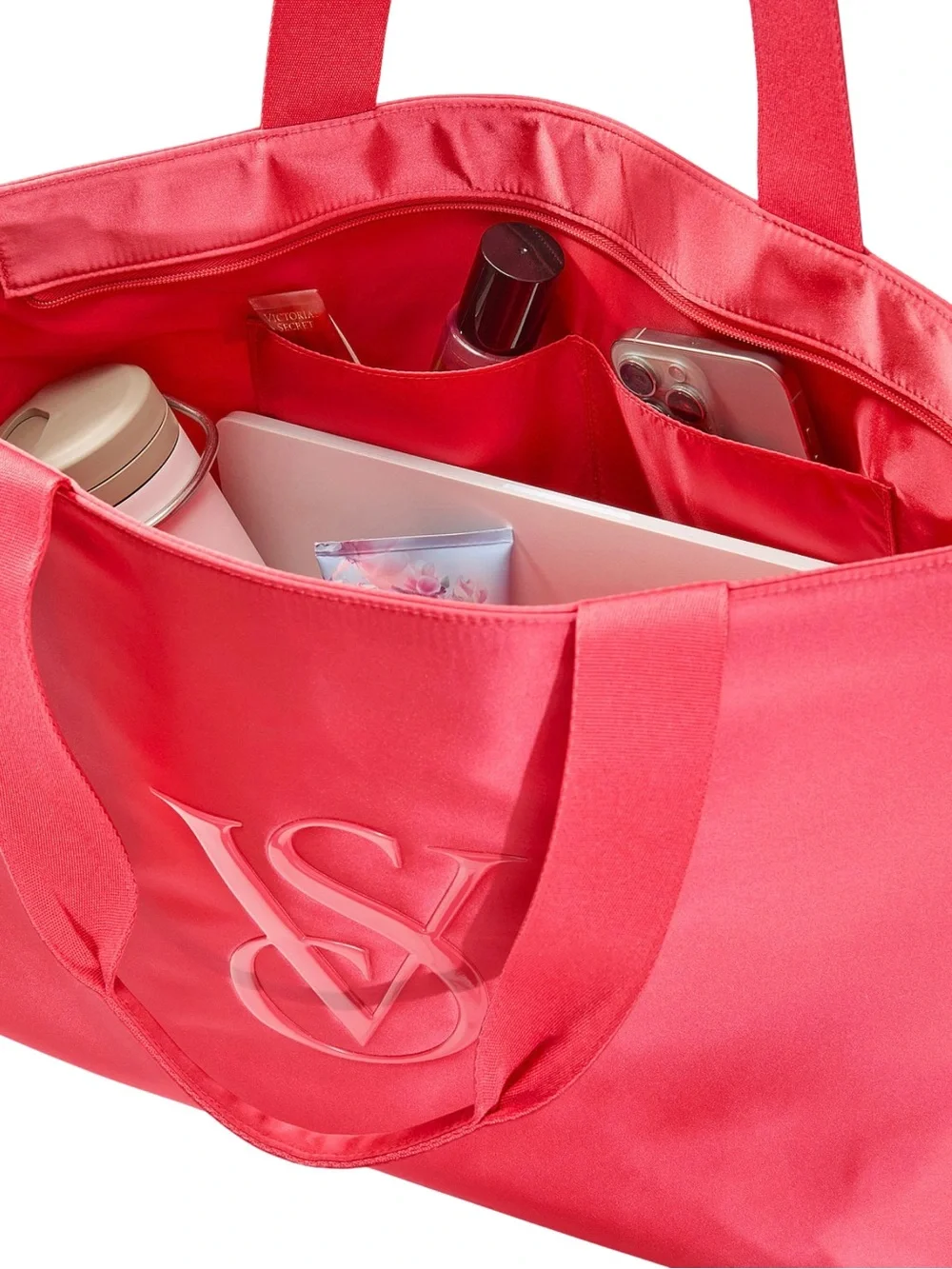 Victoria’s Secret Pink Island Monogram Logo Tote Bag